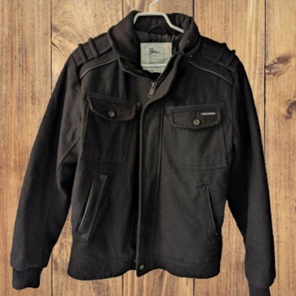 Men's Rare Vintage Rocawear Wool Military Bomber Size M